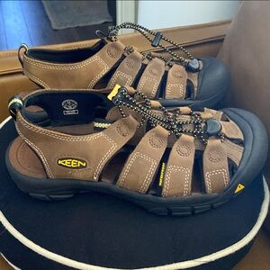 Keen Outdoor Sandals in Brown and Black